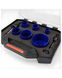 ΣΕΤ 8τμχ BORMANN PRO BHT1410 ΠΟΤΗΡΟΤΡΥΠΑΝΑ BI-METAL,,20- 68mm