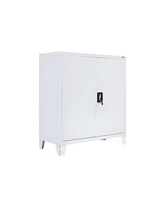 ΜΕΤΑΛΛΙΚΗ ΝΤΟΥΛΑΠΑ DURANGO ΛΕΥΚΟ ΧΡΩΜΑ 90x40x100cm