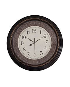 ΡΟΛΟΙ ΤΟΙΧΟΥ ΠΛΑΣΤΙΚΟ ΣΕ ΜΑΥΡΟ VINTAGE ΧΡΩΜΑ 55,8x55,8x5,2cm