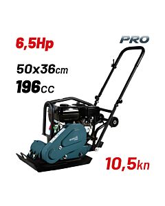 BORMANN PRO BTC5105 ΣΥΜΠΙΕΣΤΗΣ ΕΔΑΦΟΥΣ ΒΕΝΖΙΝΟΚΙΝΗΤΟΣ 6,5HP, 196CC, ΔΥΝΑΜΗ ΔΟΝΗΣΗΣ 10,5KN, 62kg