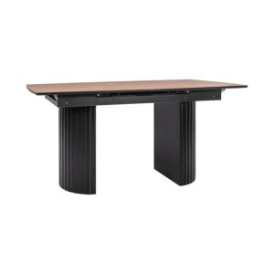 ΤΡΑΠΕΖΙ ΤΡΑΠΕΖΑΡΙΑΣ ΑΝΟΙΓΟΜΕΝΟ "Premium 2" RUSTIC OAK ΧΡΩΜΑ 160(+40)x90x75εκ 1