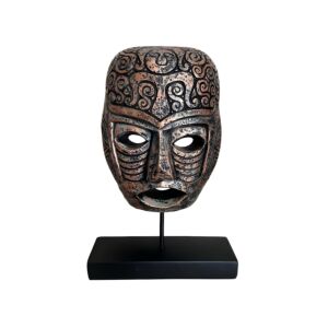 ΕΠΙΤΡΑΠΕΖΙΟ ΔΙΑΚΟΣΜΗΤΙΚΟ "Face" 2045 ΜΠΡΟΝΖΕ ΧΡΩΜΑ 20,5x10,5x35,5εκ 1