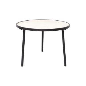 ΜΕΤΑΛΛΙΚΟ ΤΡΑΠΕΖΑΚΙ ΣΑΛΟΝΙΟΥ 55x55x41.5εκ 1