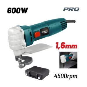 BORMANN Pro BMC5010 Ψαλίδι Λαμαρίνας 600W,Κοπή 1,6mm,Βαλίτσα 1