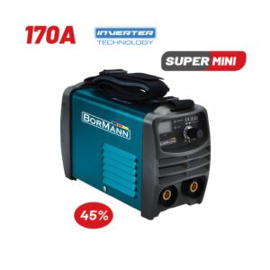 BORMANN BIW1570 Ηλεκτροκόλληση Inverter 170A,Απόδοση 170Α/45%,Ψηφ.Οθόνης,Μεγ.Ηλεκτρόδιο 4mm 1