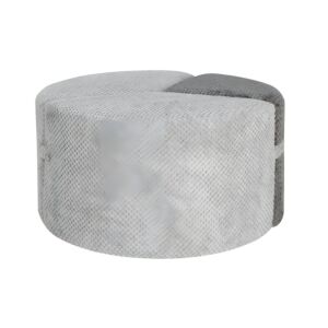 ΣΚΑΜΠΟ PUZZLE FL2511 ΓΚΡΙ-ΣΚΟΥΡΟ ΓΚΡΙ ΧΡΩΜΑ 68x68x39εκ 1