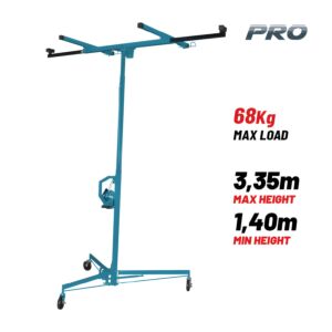 BORMANN Pro BTC6200 Ανυψωτικό Γυψοσανίδας 3,35m με Μέγιστο Φορτίο, 68Kg 1