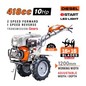 NAKAYAMA Pro MB9005 Σκαπτικό Πετρελαίου 10Hp 1