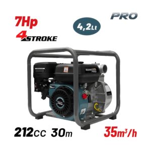 BORMANN Pro BGB1052 Αντλία Βενζίνης 2''X2'',212cc,30m,35m³/h 1
