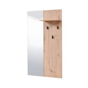 ΕΠΙΠΛΟ ΧΩΛ SARDINIA OG GIV ARTISAN OAK / ΜΑΥΡΟ 79x20x133εκ fxtr 1