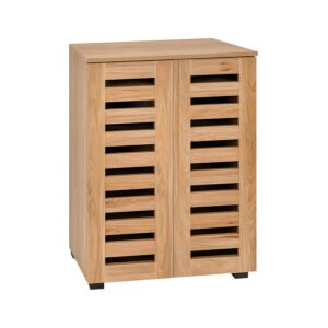 ΠΑΠΟΥΤΣΟΘΗΚΗ "Vento" ΜΕ 4 ΡΑΦΙΑ ΧΡΩΜΑ Artisan OAK 60x33x87εκ 1