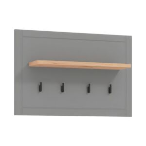 ΕΠΙΠΛΟ ΕΙΣΟΔΟΥ VALENCIA CIV ARTISAN OAΚ-ΓΚΡΙ ΜΑΤ 87x20x57εκ fxtr 1