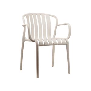 ΚΑΡΕΚΛΑ ΚΗΠΟΥ FL7112 Freya ΜΠΕΖ ΧΡΩΜΑ 54x60x79εκ 1