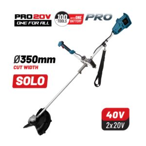 BORMANN Pro BBP4600 Θαμνοκοπτικό 40V Brushless Μπαταρίας,SOLO 1