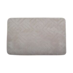 ΠΑΤΑΚΙ ΜΠΑΝΙΟΥ MEMORY FOAM ΣΕ ΜΠΕΖ ΧΡΩΜΑ ΜΕ PVC ΠΛΑΤΗ 50x80εκ.ANKOR 1