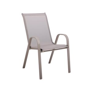 ΠΟΛΥΘΡΟΝΑ ΚΗΠΟΥ FL5001 ΧΡΩΜΑ ΜΠΕΖ ΜΕ ΓΚΡΙ TEXTILENE 72x55x92εκ 1