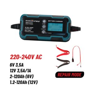 BORMANN Pro BBC4010 Φορτιστής-Συντηρητής Μπαταρίας Αυτοκίνητου 6/12V - 3.5A 1