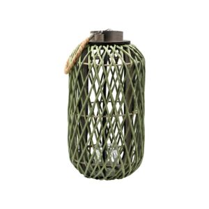 ΨΑΘΙΝΟ ΦΑΝΑΡΙ FL8302 ΠΡΑΣΙΝΟ ΧΡΩΜΑ 24x45εκ 1