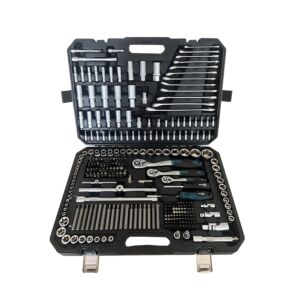 BORMANN Pro BHT5140 Σετ Καρυδάκια 1/4'' & 3/8'' & 1/2' με Καστάνια και Γερμανοπολύγωνα,300τμχ 1