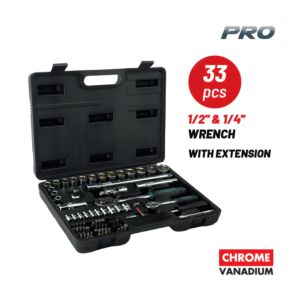 BORMANN Pro BHT5150 Καρυδάκια 1/2'' & 1/4'' 73τεμ 1