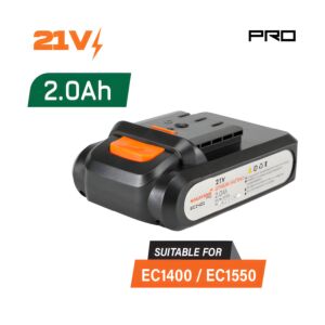 NAKAYAMA Pro EC1401 Μπαταρία 21V, 2.0Ah για Ψαλίδι Κλάδου EC1400 1