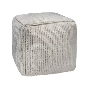 ΤΕΤΡΑΓΩΝΟ ΠΟΥΦ FL822 ΜΠΕΖ ΧΡΩΜΑ 45x45x45εκ 1