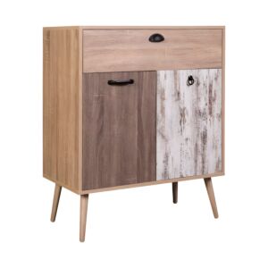 ΠΑΠΟΥΤΣΟΘΗΚΗ "Lounge" SONOMA OAK 78x37x92εκ 1