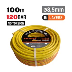 NAKAYAMA Pro NS1100 Λάστιχο Ψεκασμού Φ8.5mm, 100m 1