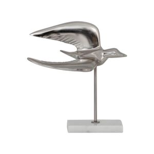 ΕΠΙΤΡΑΠΕΖΙΑ ΔΙΑΚΟΣΜΗΤΙΚΗ ΦΙΓΟΥΡΑ Bird ΝΙΚΕΛ ΧΡΩΜΑ 19x12x20εκ 1