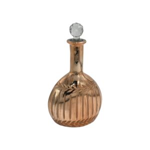 ΓΥΑΛΙΝΗ ΔΙΑΚΟΣΜΗΤΙΚΗ ΚΑΡΑΦΑ FL31773 COPPER ΧΡΩΜΑ 15x9x25εκ 1