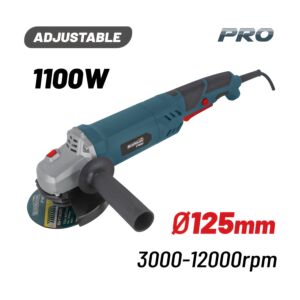 BORMANN Pro BAG1105 Τροχός Ρυθμιζόμενος 1100W, Φ125mm, 3000-12000rpm 1