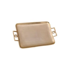 ΜΕΤΑΛΛΙΚΟΣ ΔΙΣΚΟΣ FL14727 ΧΡΥΣΟ ΧΡΩΜΑ 50x26x4εκ 1