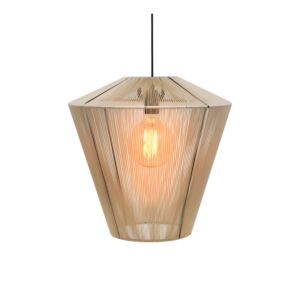 ΜΟΝΟΦΩΤΟ Cord CREAM 40x40εκ E27 1