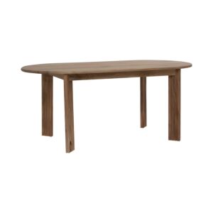 ΤΡΑΠΕΖΙ ΤΡΑΠΕΖΑΡΙΑΣ Bhopal GOLDEN BROWN ΧΡΩΜΑ 180x90x76εκ 1