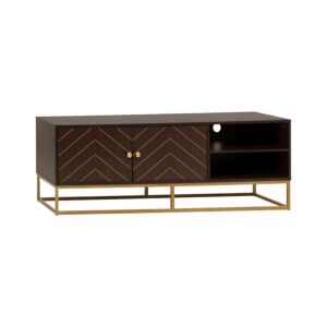 ΕΠΙΠΛΟ ΤΗΛΕΟΡΑΣΗΣ "Parlor" ΚΑΦΕ ΧΡΩΜΑ 150x39,5x50εκ 1