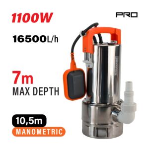 NAKAYAMA Pro NP1060 Αντλία Ακαθάρτων 1100W 1