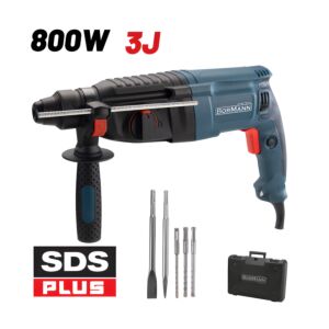 BORMANN BPH3010 Σκαπτικό Περιστροφικό Πιστολέτο SDS-PLUS 800W,3J 1