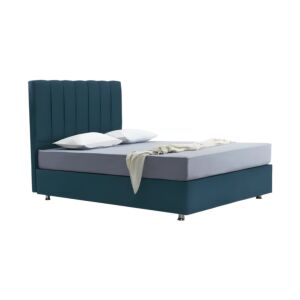 ΚΡΕΒΑΤΙ Elina BLUE RAF ΜΕ ΑΠΟΘΗΚΕΥΤΙΚΟ ΧΩΡΟ 122x208x130εκ ΓΙΑ ΣΤΡΩΜΑ 120x200εκ 1