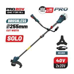 BORMANN Pro BBP4602 Θαμνοκοπτικό 40V Brushless Μπαταρίας,Li-Ion,SOLO 1