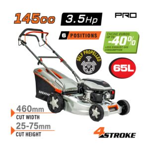 NAKAYAMA PRO PM4830 Χλοοκοπτική Βενζίνης 4Hp,145cc 1