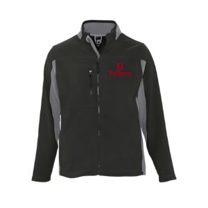 ΖΑΚΕΤΑ FLEECE ΜΑΥΡΟ-ΓΚΡΙ ΧΡΩΜΑ 1