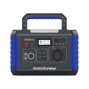 BORMANN Pro BBC5020 Power Station 500W,519Wh/24000mAh,12V/24V,AC,DC,Type-C,USB-A,Li-Ion 1