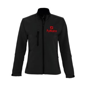 ΓΥΝΑΙΚΕΙΟ ΜΠΟΥΦΑΝ SOFTSHELL ΜΑΥΡΟ 1