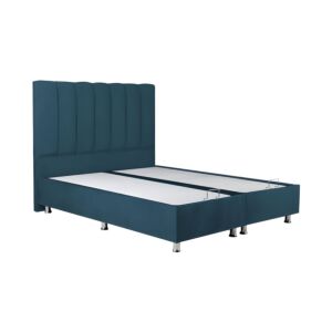 ΚΡΕΒΑΤΙ Elina BLUE RAF ΜΕ ΑΠΟΘΗΚΕΥΤΙΚΟ ΧΩΡΟ 162x208x130εκ ΓΙΑ ΣΤΡΩΜΑ 160x200εκ 1