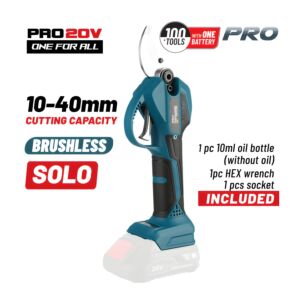 BORMANN Pro BBP4155 Ψαλίδι Κλαδέματος Brushless Mπαταρίας 20V, SOLO 1