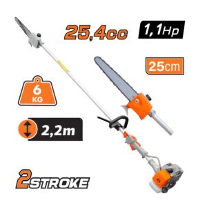 NAKAYAMA PS2600 Κονταροπριονο Βενζινης 1,1Hp, 25,4Cc, 25Cm, 1/4''X1,1Mm 58Οδ. 1