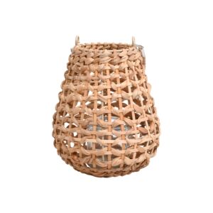 ΦΑΝΑΡΙ ΨΑΘΙΝΟ Boho FL017 ΦΥΣΙΚΟ ΧΡΩΜΑ 19x22εκ 1