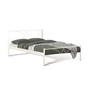 ΚΡΕΒΑΤΙ ΣΙΔΕΡΕΝΙΟ DIAGORAS ΜΠΕΖ 90x200εκ 1