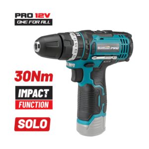 BORMANN Pro BBP2200 Κρουστικό Δραπανοκατσάβιδο Μπαταρίας 12V,Li-Ion,25Nm,SOLO 1