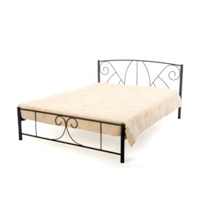 ΚΡΕΒΑΤΙ ΣΙΔΕΡΕΝΙΟ ΚΑΦΕ DANIEL 90x200εκ 1